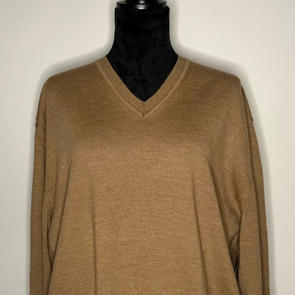 NWOT Saks Fifth Avenue Men’s Merino Wool Sweater - Picture 6 of 15